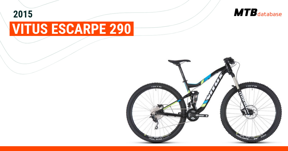 2015 Vitus Escarpe 290 Specs Reviews Images Mountain Bike Database