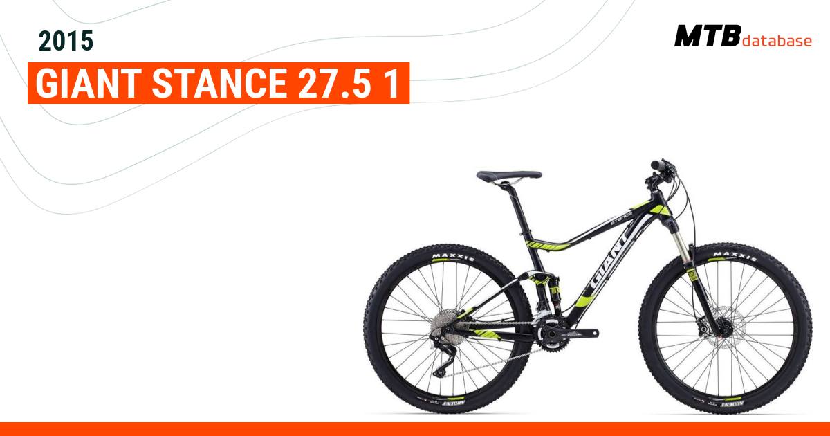 2015 Giant Stance Specs Reviews Images Mountain Bike 54 OFF