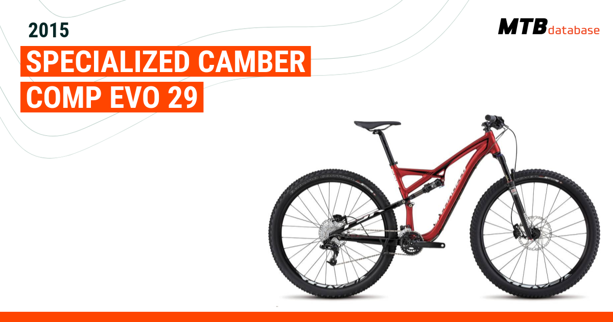 Specialized camber cheap comp 29 2015