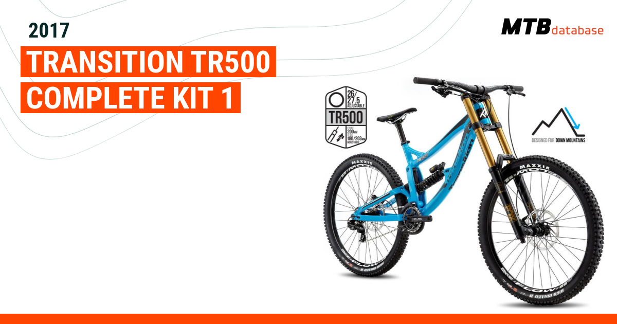 Transition discount tr500 2017