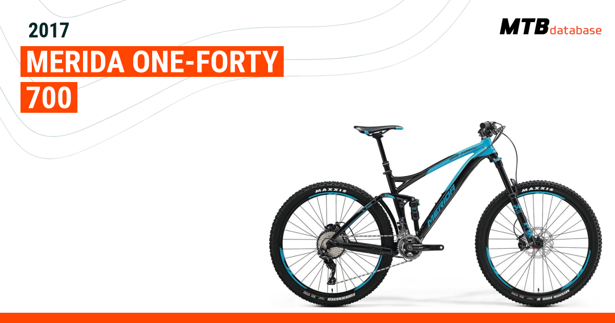 2017 Merida ONE FORTY 700 Specs Reviews Images Mountain Bike