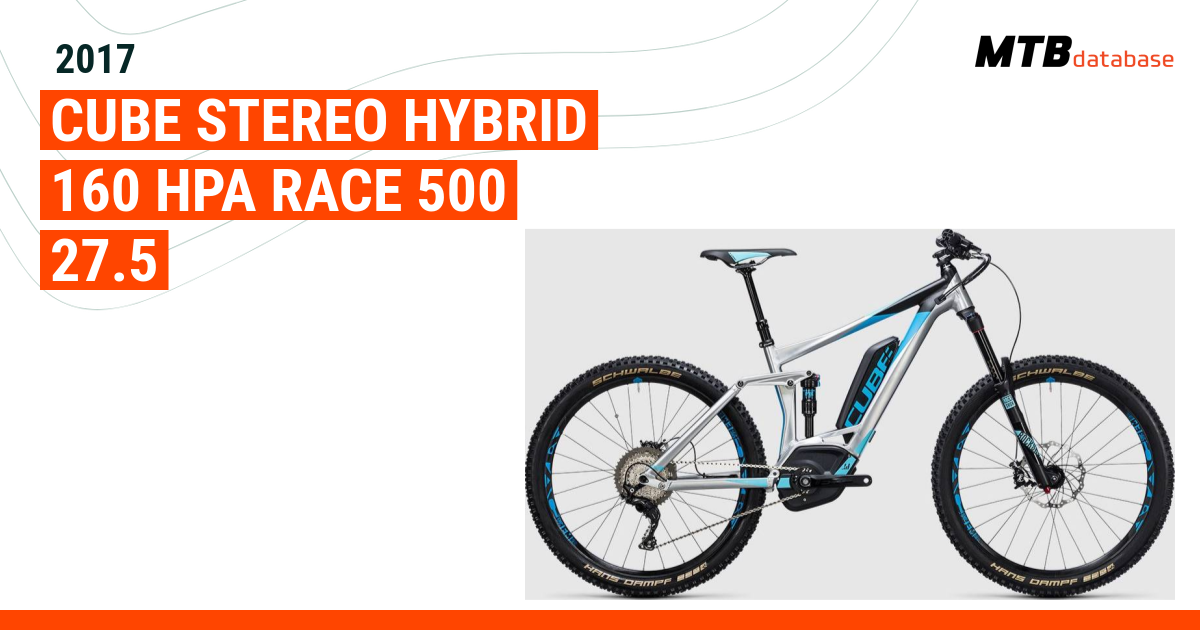 Cube stereo hybrid 160 cheap race 2017