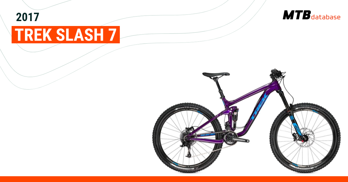 2017 Trek Slash 7 Specs Reviews Images Mountain Bike Database