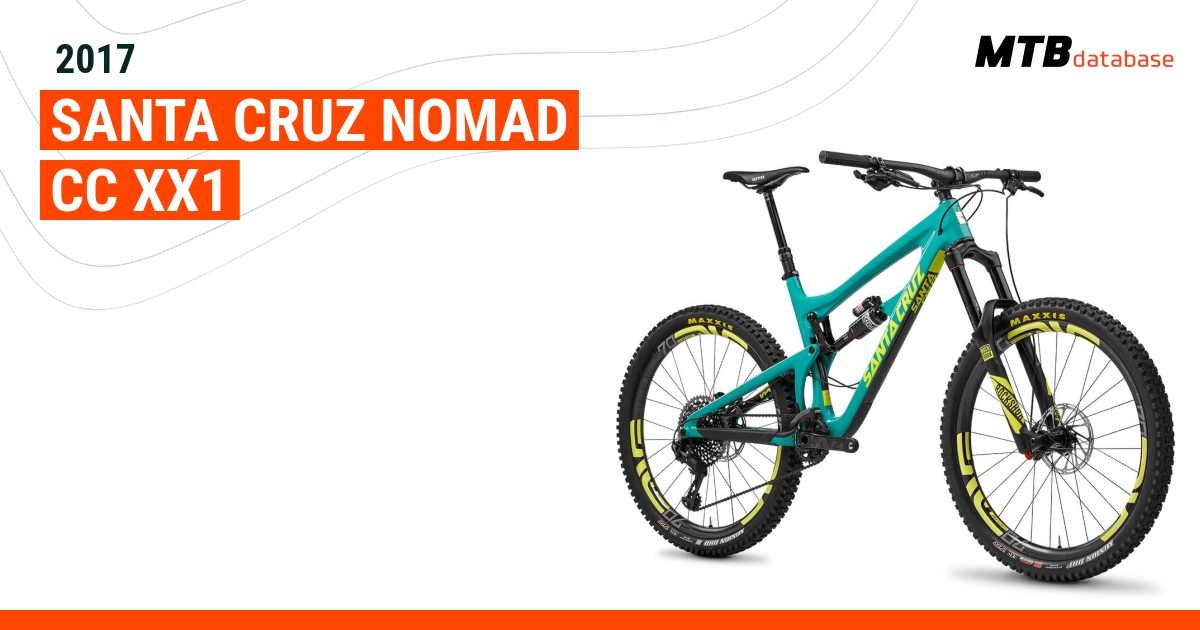 Santa cruz discount nomad 2017 geometry