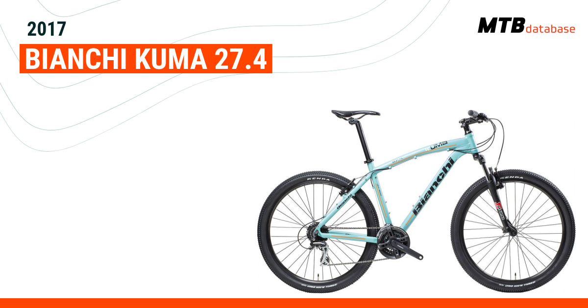 2017 Bianchi Kuma 27.4 Specs Reviews Images Mountain Bike