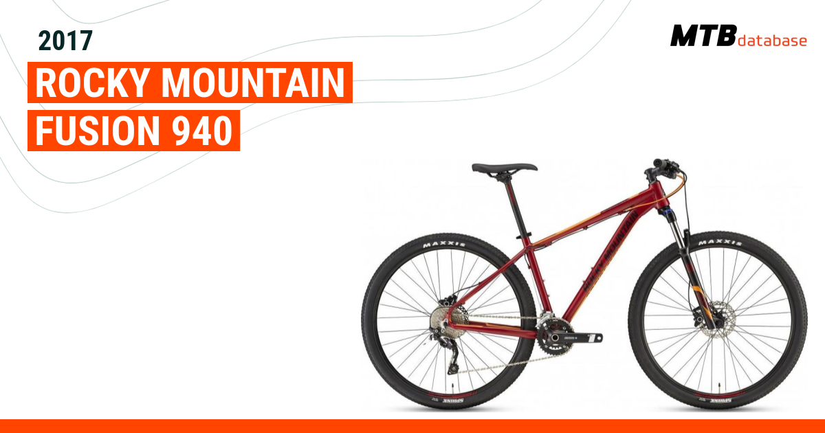 2017 Rocky Mountain Fusion 940 Specs Reviews Images Mountain Bike Database