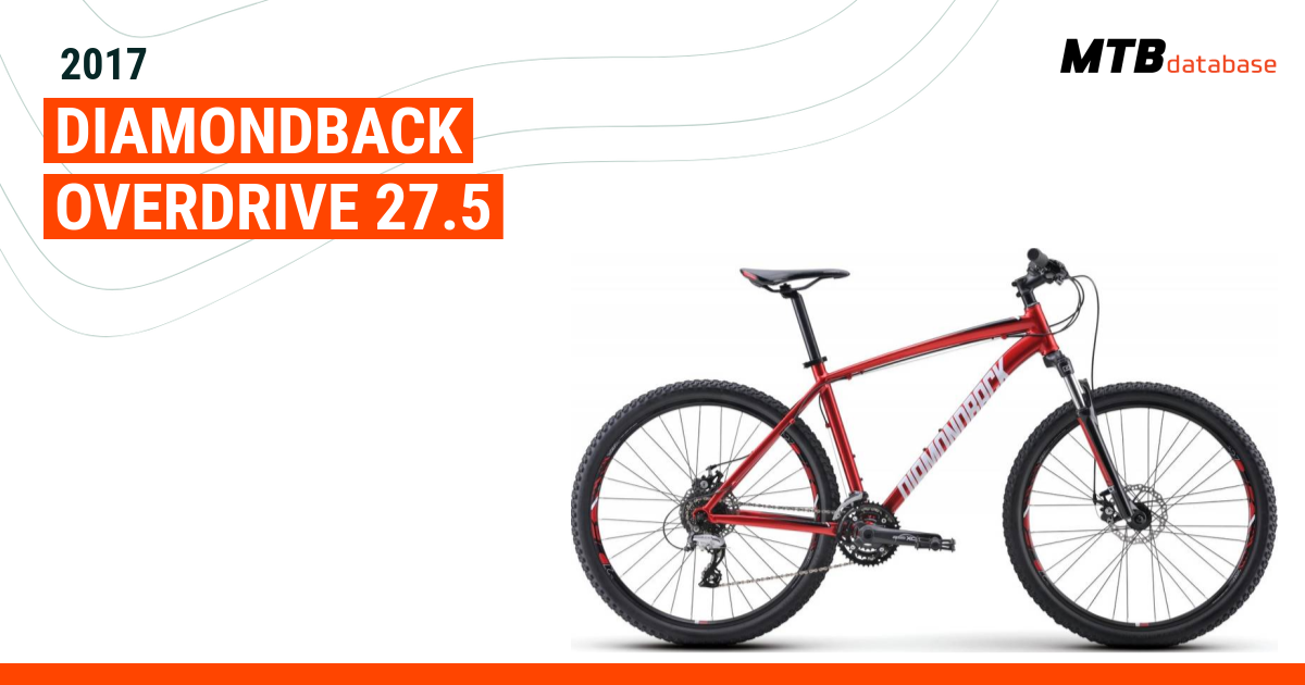 Diamondback overdrive hot sale 27.5 hardtail