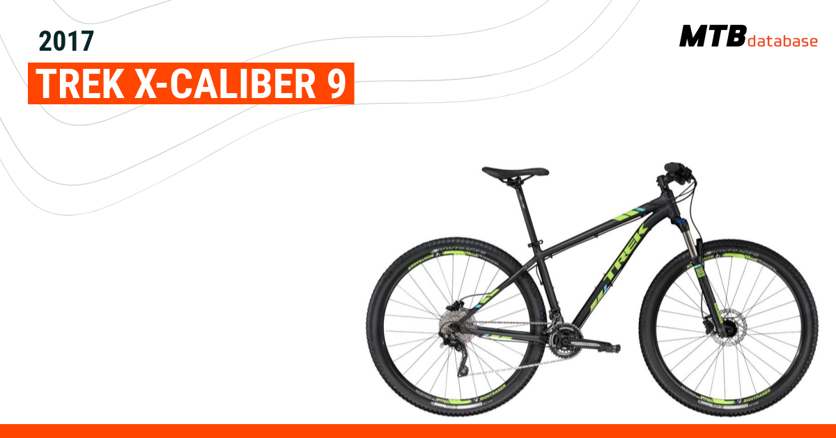 2017 trek deals x caliber 9