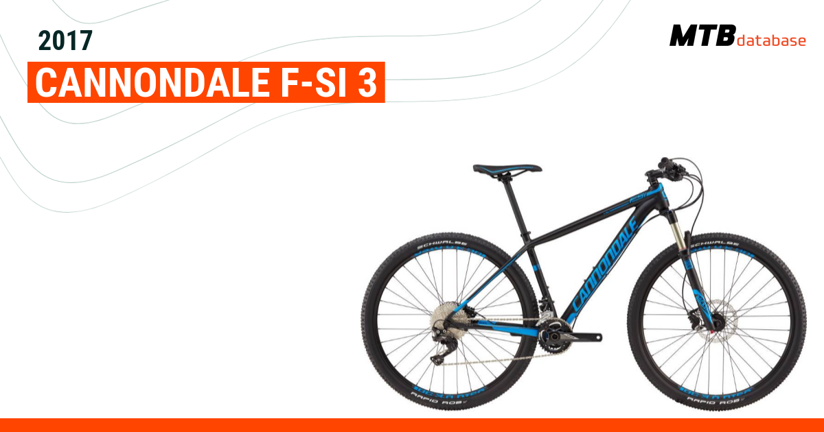 Cannondale fsi cheap 3 2017