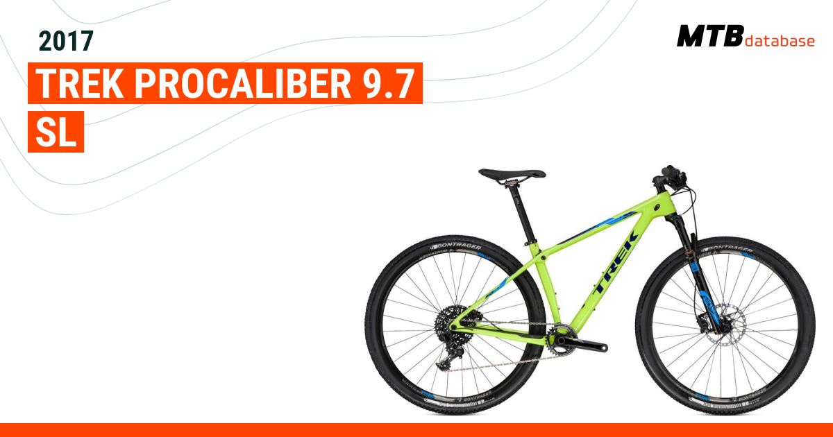 Trek procaliber cheap 9.7 2016