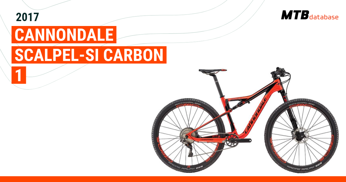 Cannondale scalpel si carbon hot sale 2017