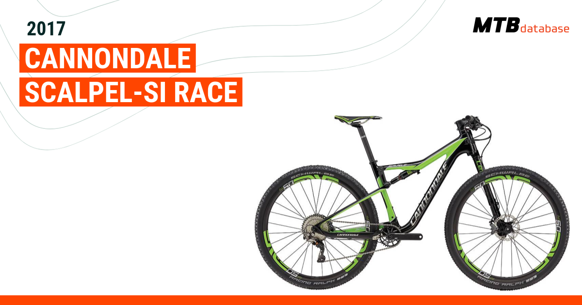 Cannondale scalpel si cheap 2017