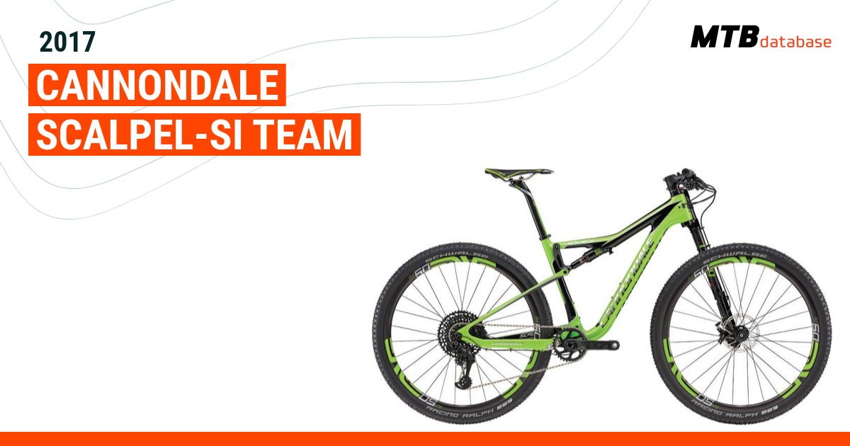 Cannondale scalpel team discount 2016