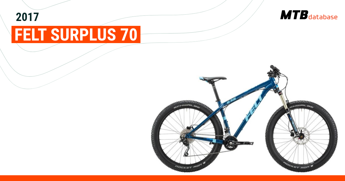 Felt surplus 30 mountain best sale bike 2017