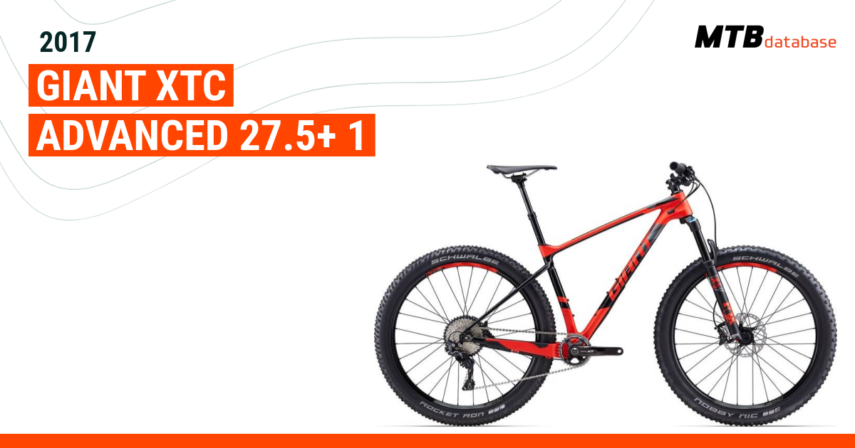 Giant xtc advanced discount 29er 1 2017