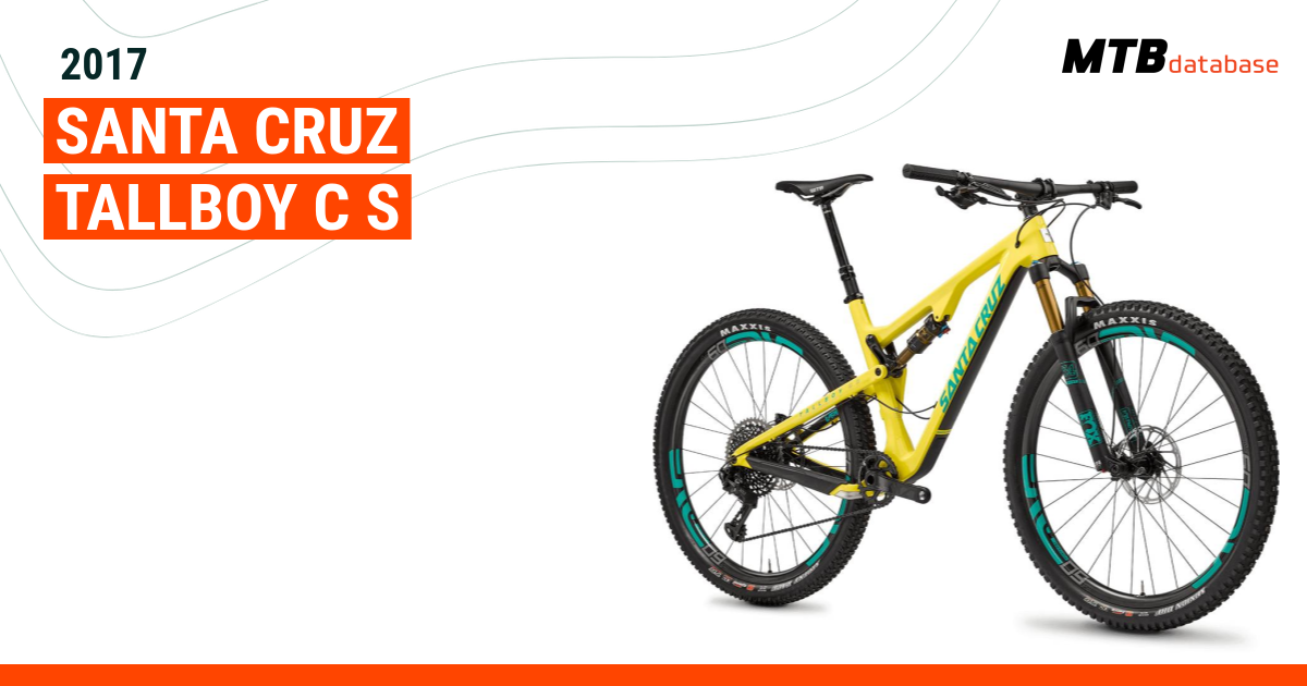 2017 Santa Cruz Tallboy C S Specs Reviews Images Mountain