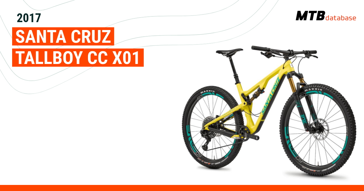 2017 santa cruz sales tallboy cc specs