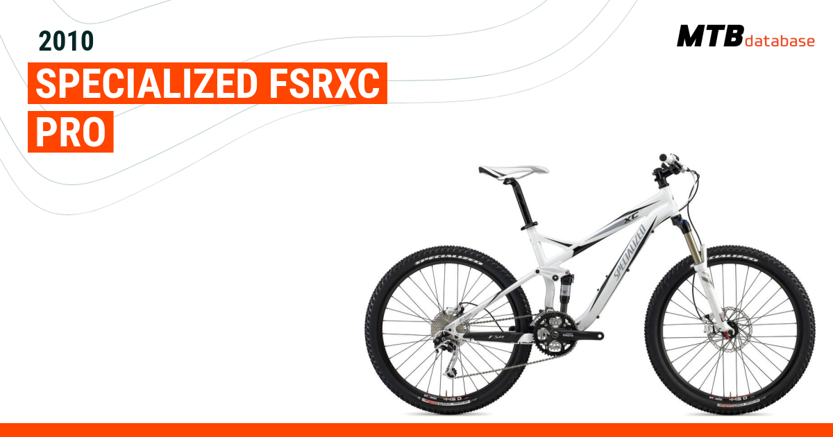 Specialized fsr 2024 xc pro 2010