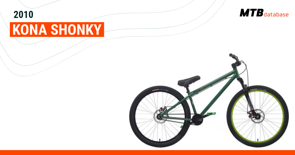 2010 Kona SHONKY - Specs, Reviews, Images - Mountain Bike