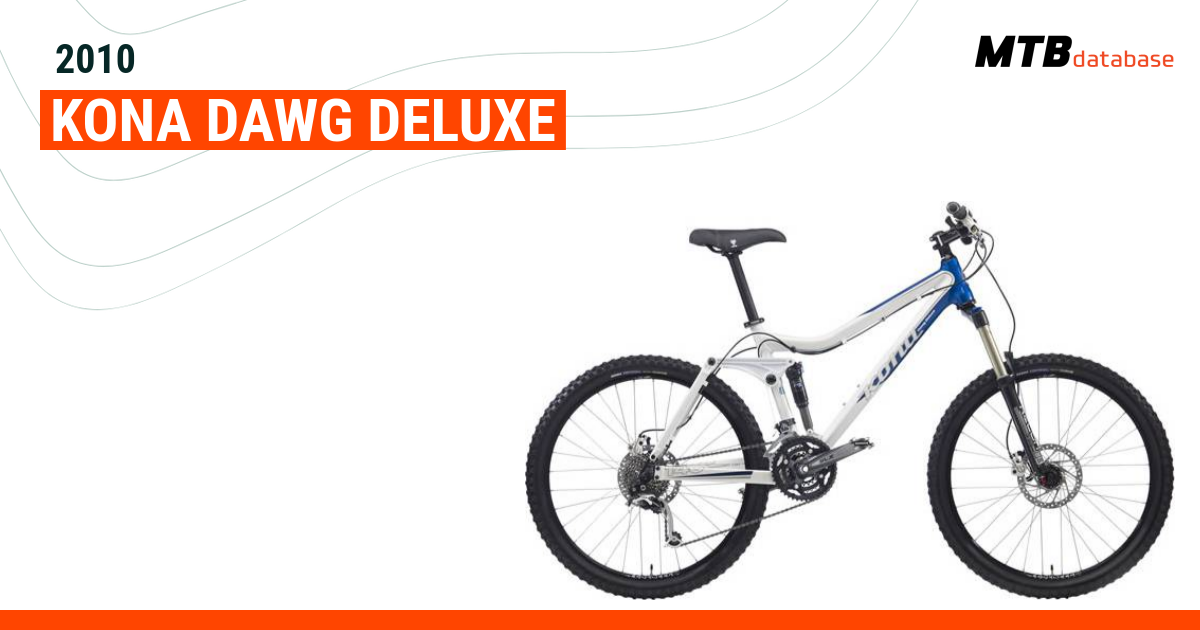 Kona dawg discount deluxe mountain bike