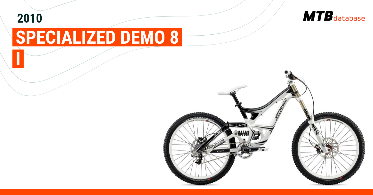 Specialized demo 8 2010 deals