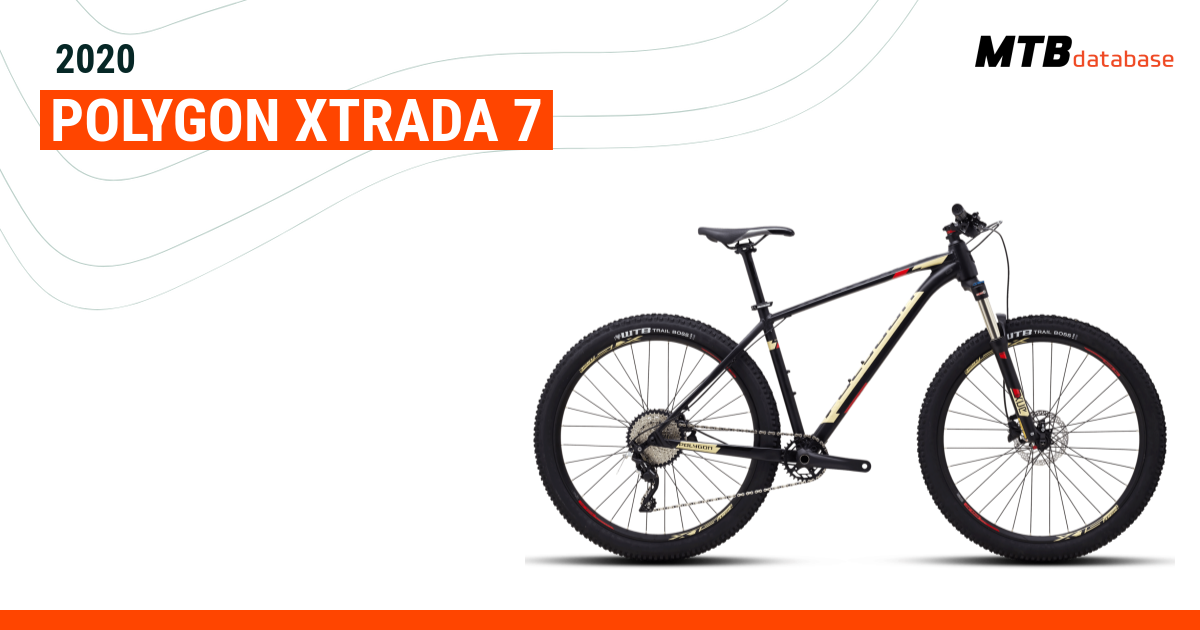 2020 polygon xtrada hot sale 7.0 mountain bike