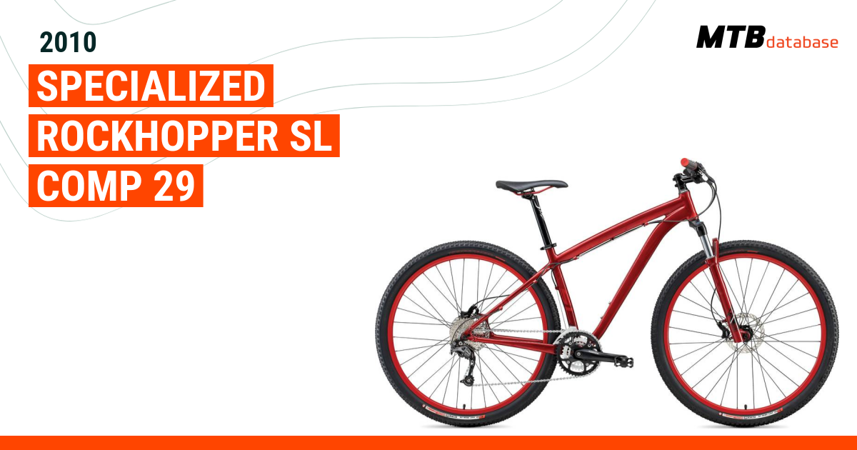 Specialized rockhopper deals sl comp 2010