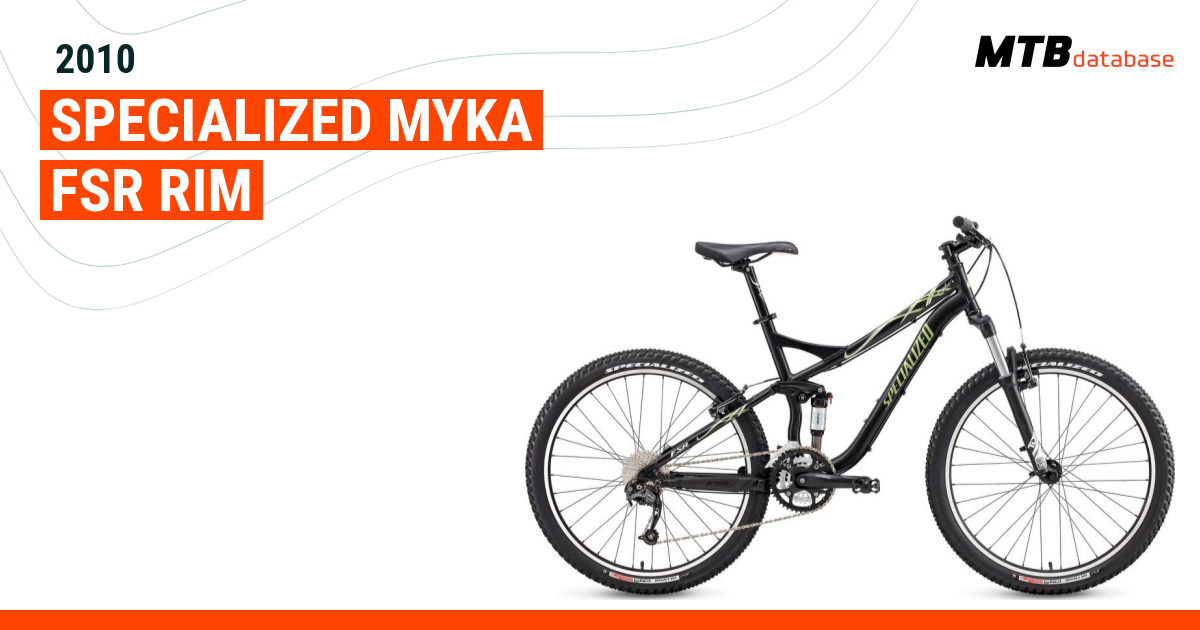 Specialized myka fsr online comp 2010