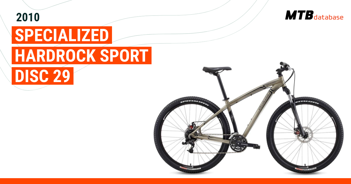 2010 specialized hardrock sport best sale disc 29er