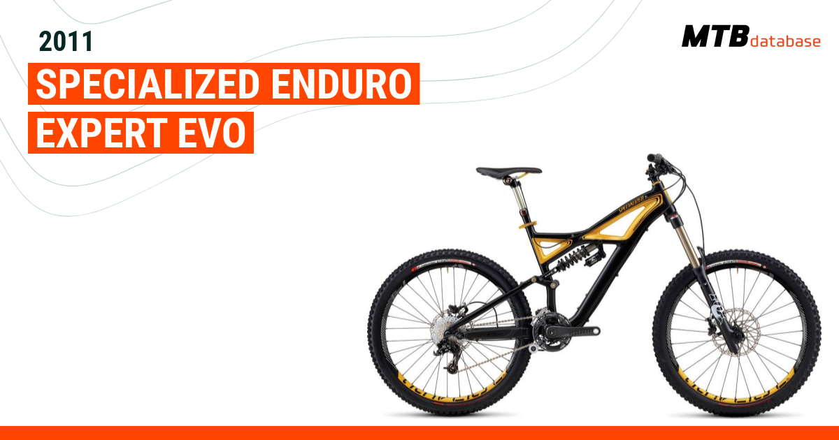 2011 specialized enduro expert evo