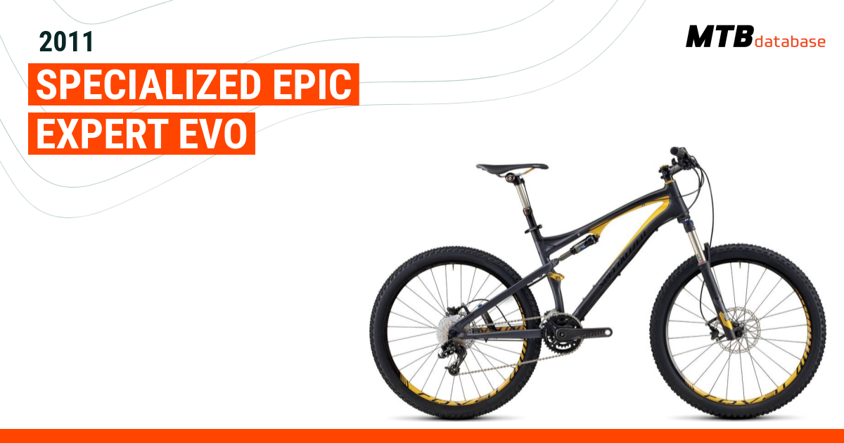 Specialized epic expert clearance evo 2011