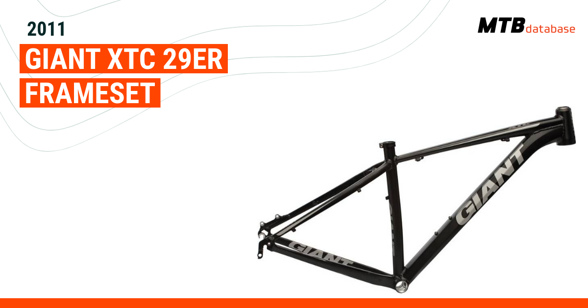 Giant xtc store 29er frame