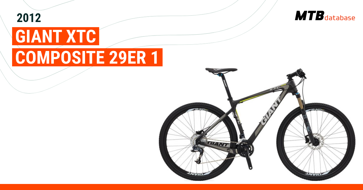 Giant xtc 29 discount 2012