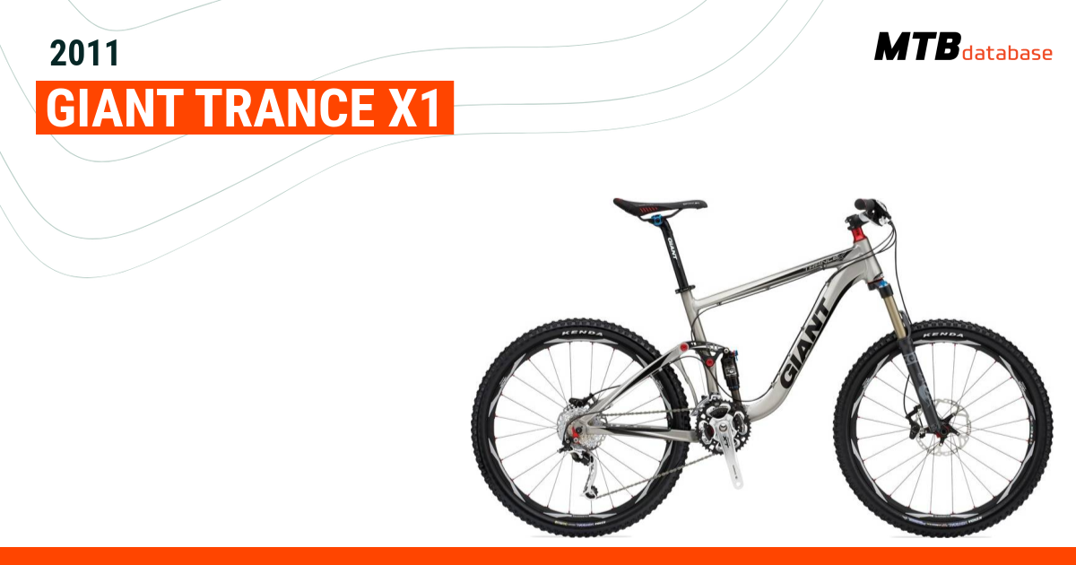 2011 Giant Trance X1 Specs Reviews Images Mountain Bike Database