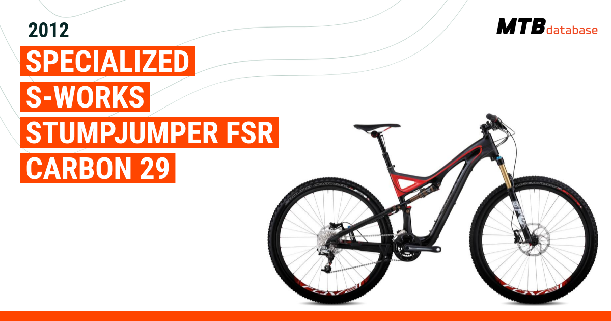 2012 Specialized S Works Stumpjumper FSR Carbon 29 Specs