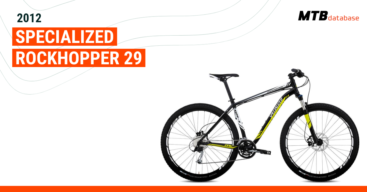 Specialized rockhopper store 29 2012