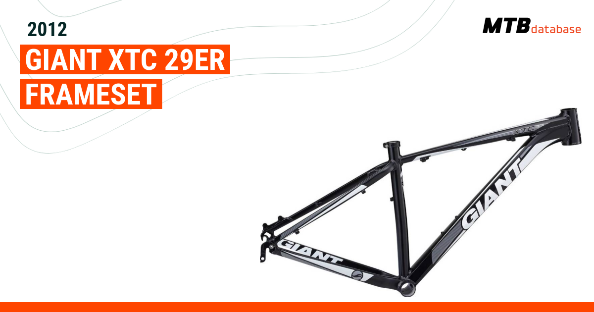 Giant xtc frame online 29er