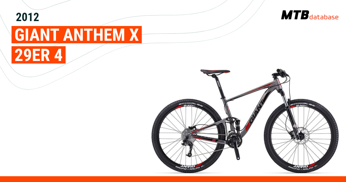 Giant anthem 4.0 discount 29er