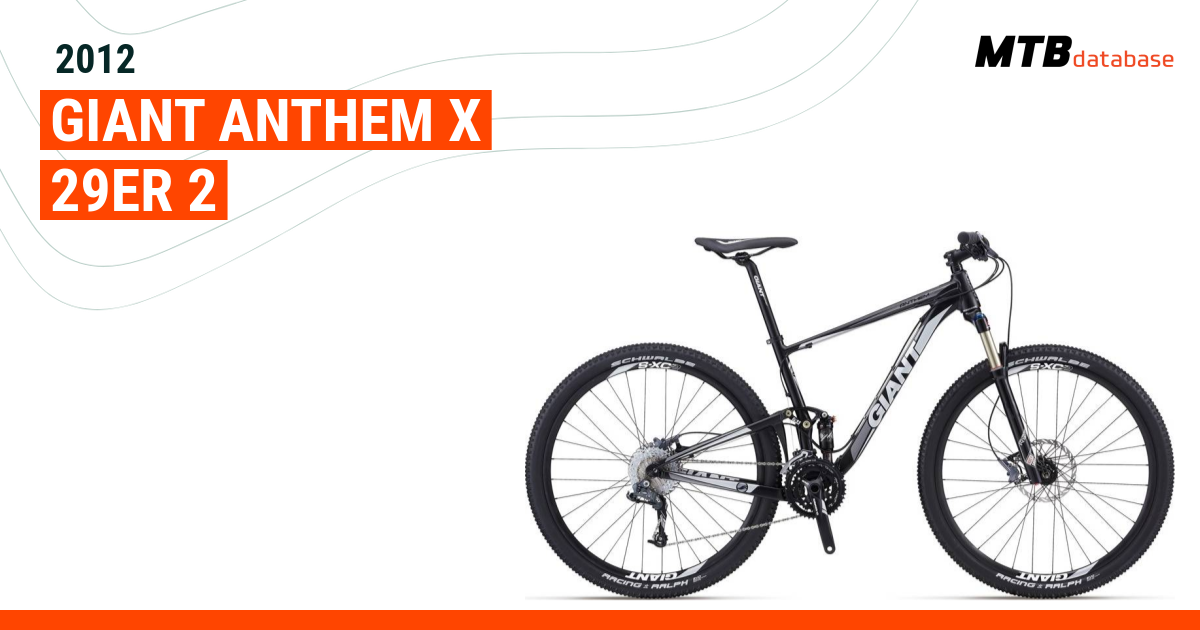 2012 giant anthem x 29er 2 new arrivals