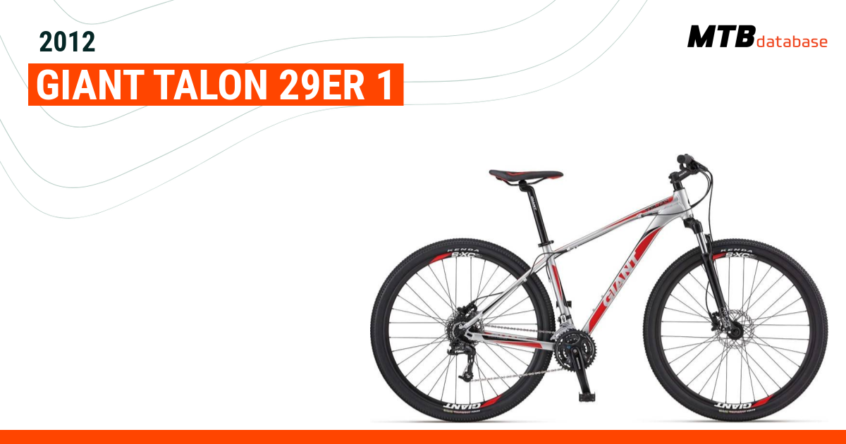 Giant talon 1 2012 hot sale