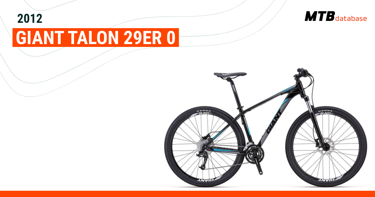 Giant talon best sale 29 2012