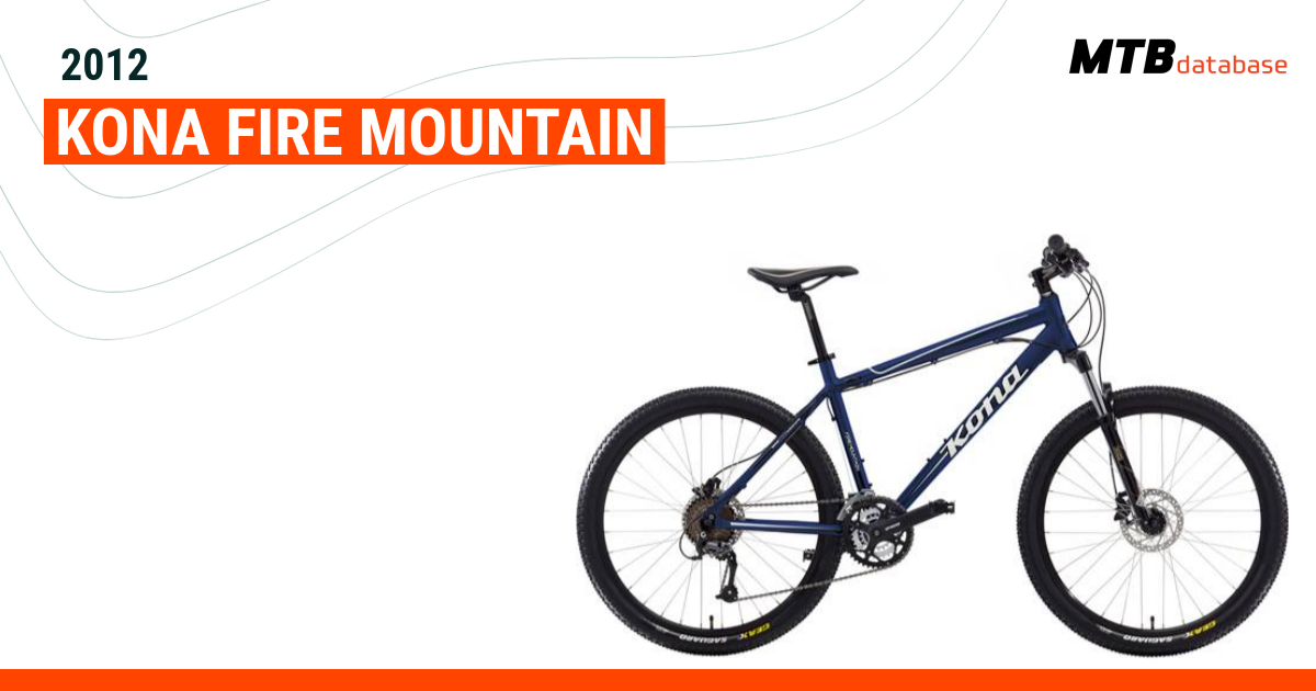 2012 Kona Fire Mountain Specs Reviews Images Mountain Bike