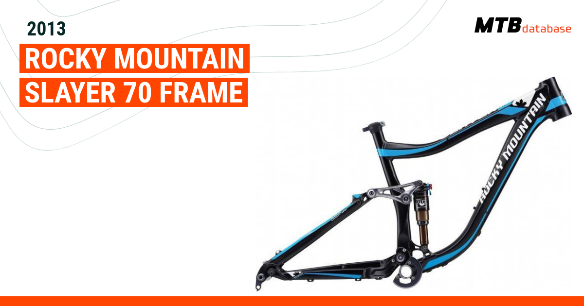 rocky mountain slayer frame