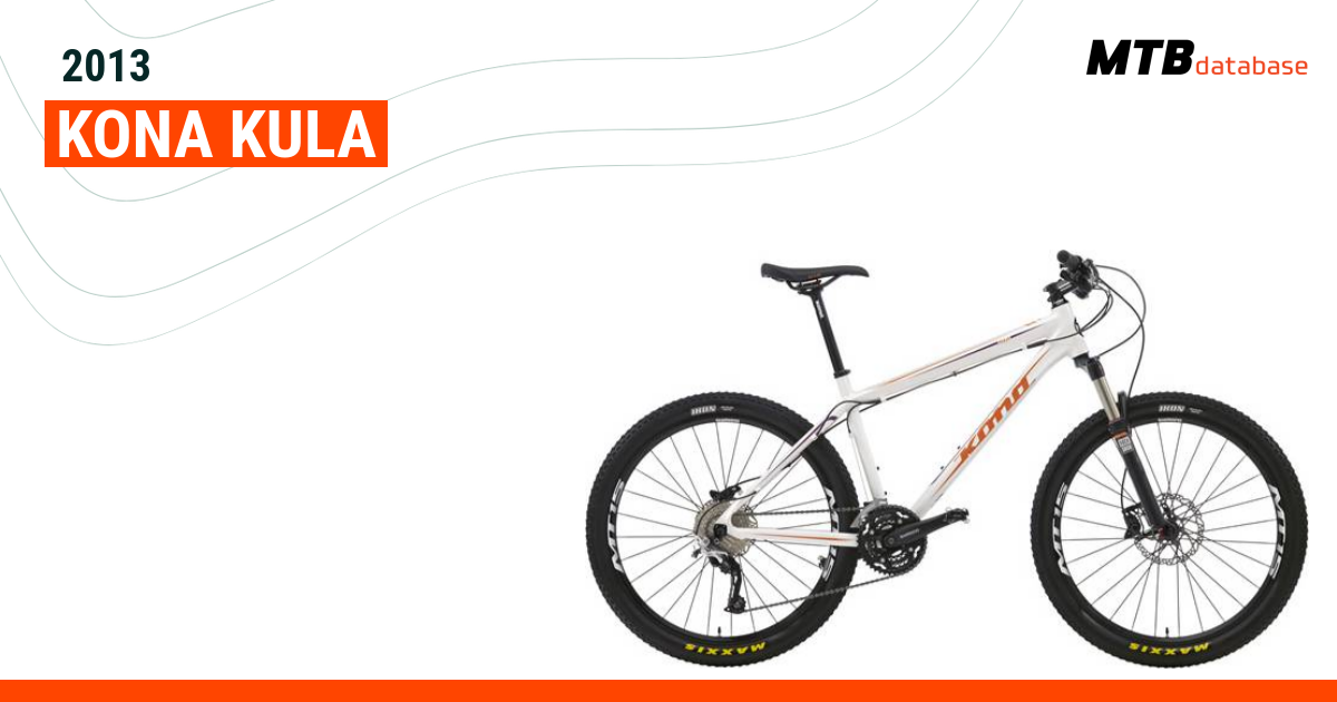 2013 Kona KULA Specs Reviews Images Mountain Bike Database