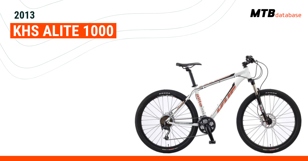 Khs alite 2025 1000 mountain bike