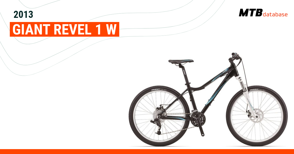 2013 Giant Revel 1 W Specs Reviews Images Mountain Bike Database