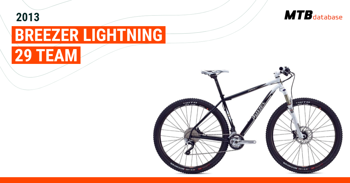 Breezer best sale lightning 29