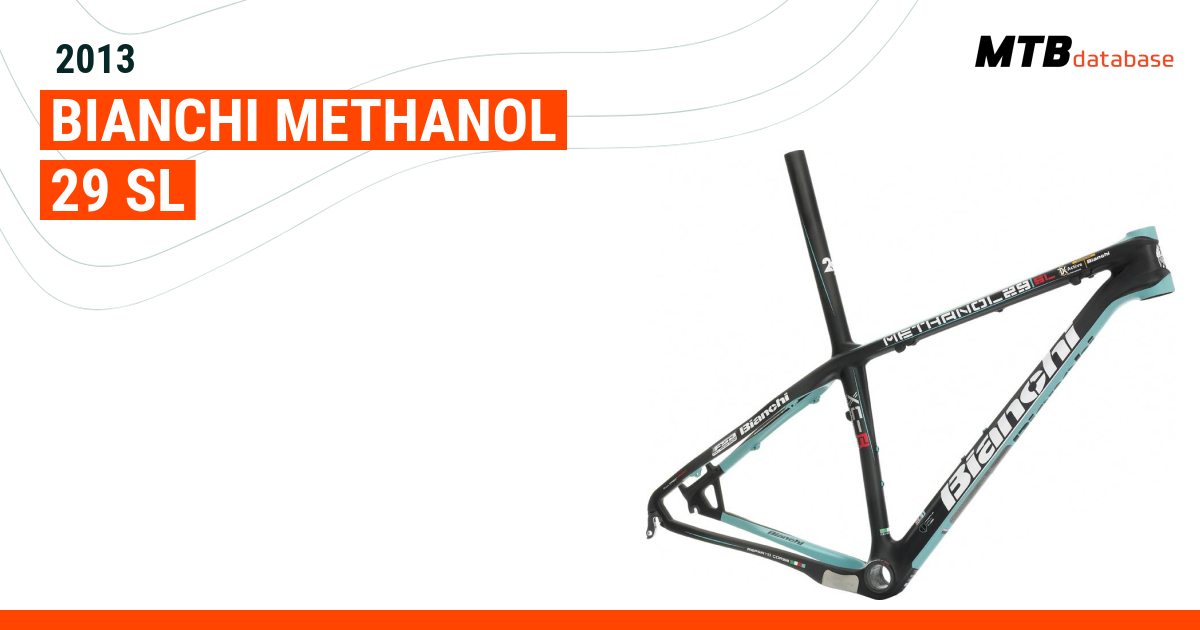 Bianchi methanol hotsell frameset