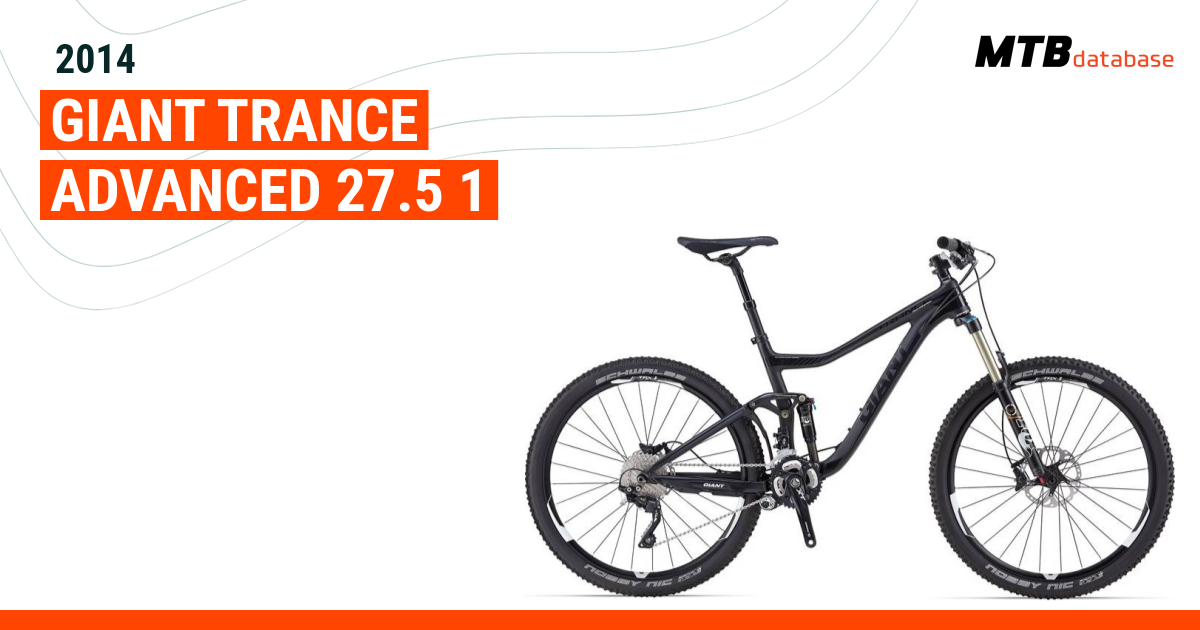 Giant trance discount advanced 2 2014