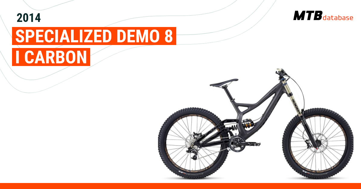 Specialized demo best sale 8 carbon 2014